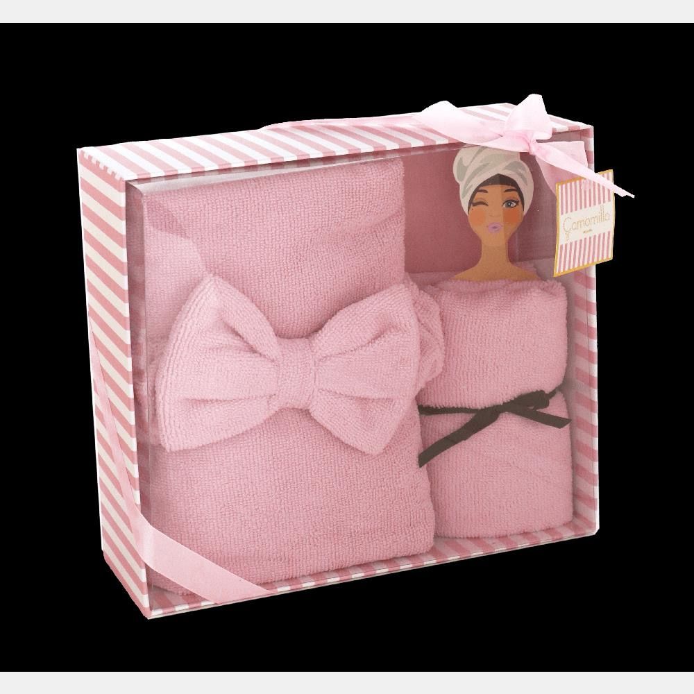 Set bagno Lady spa rosa 32915 Camomilla Milano