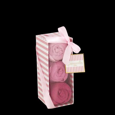 Set lavette rosa incanto 32918 Camomilla Milano