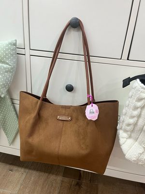 SHOPPING BAG COZY FOREST cognac Camomilla Milano 32111