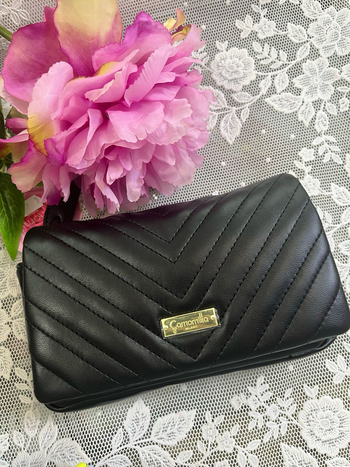 Mini Bag Camomilla Milano nera 32438