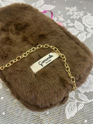Portacellulare orsetto peluche marrone Camomilla Milano 29671