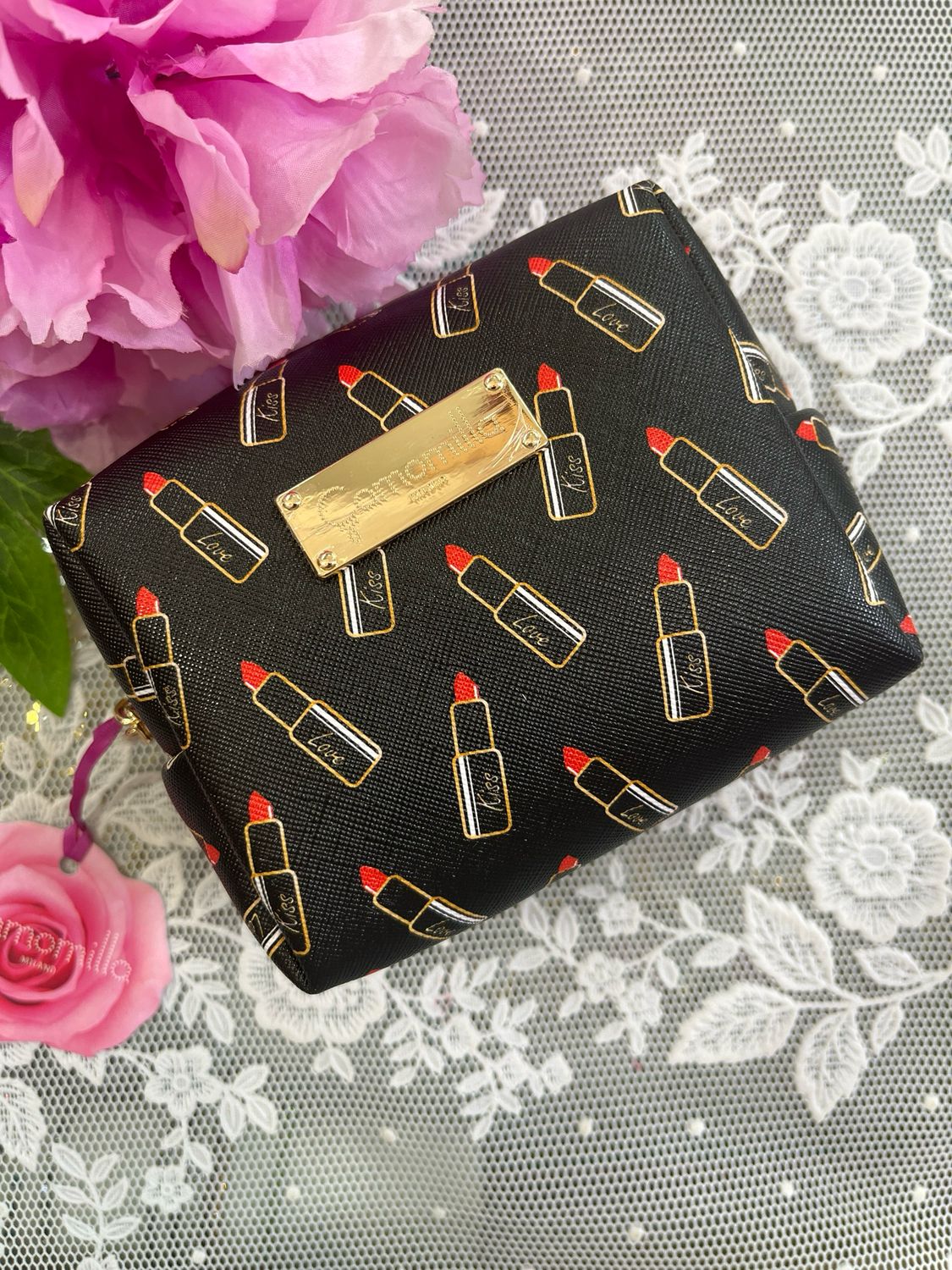 NECESSAIRE S BEAUTY LIPSTICK NERO Camomilla Milano 28847
