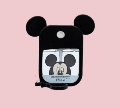 Detergente mani spray con custodia Mickey Mouse