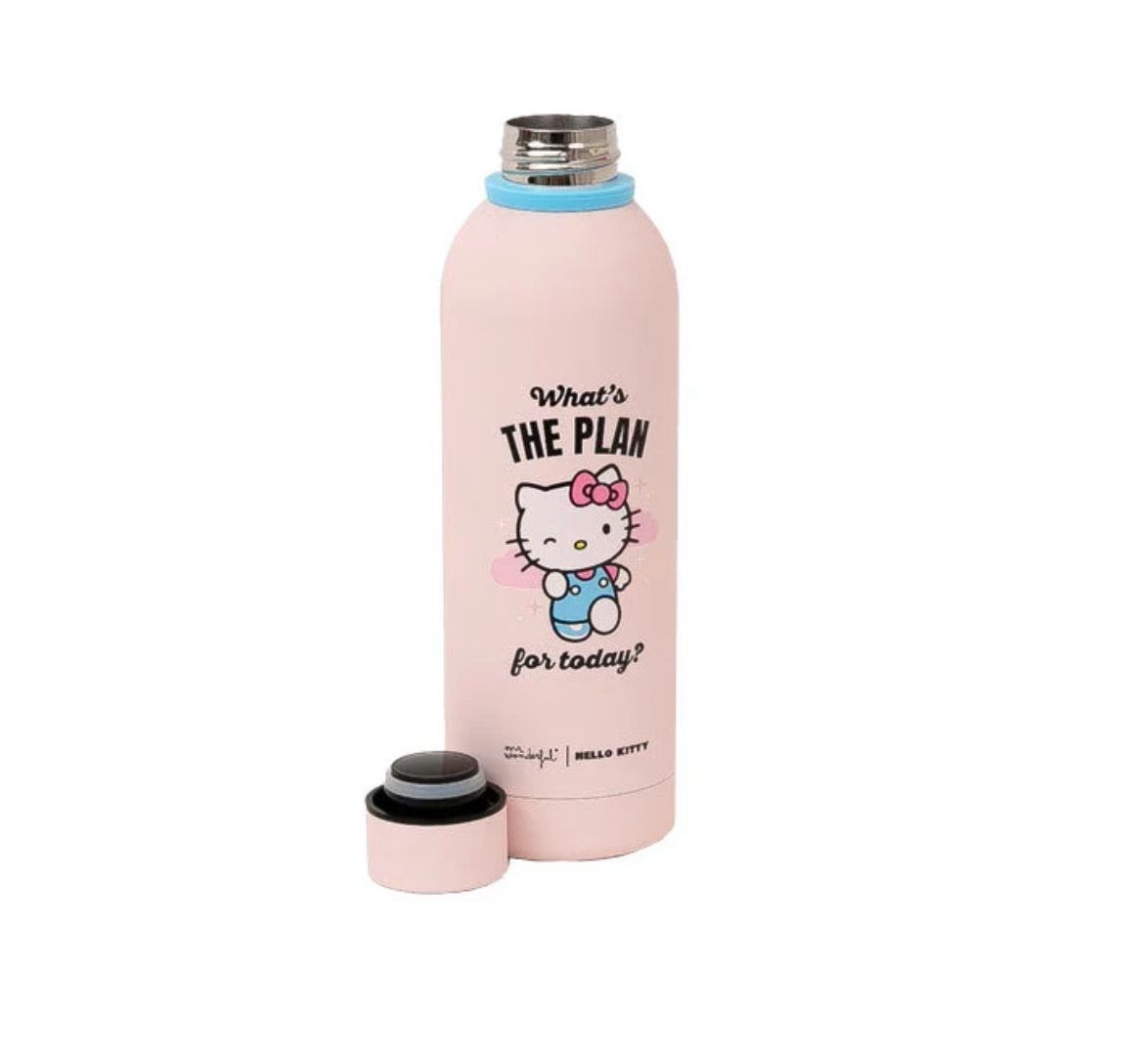 Bottiglia termica Mr Wonderful Hello Kitty - What’s the plan for today?