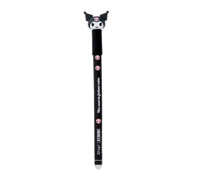 Penna cancellabile Kuromi  Black - Too cool to follow rules