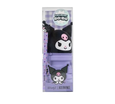 Astuccio estensibile in silicone + penna cancellabile Bo-Bo - Kuromi Mr Wonderful