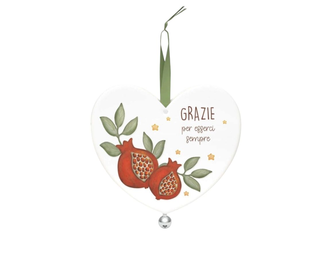 Cuore campanello - Grazie per esserci sempre