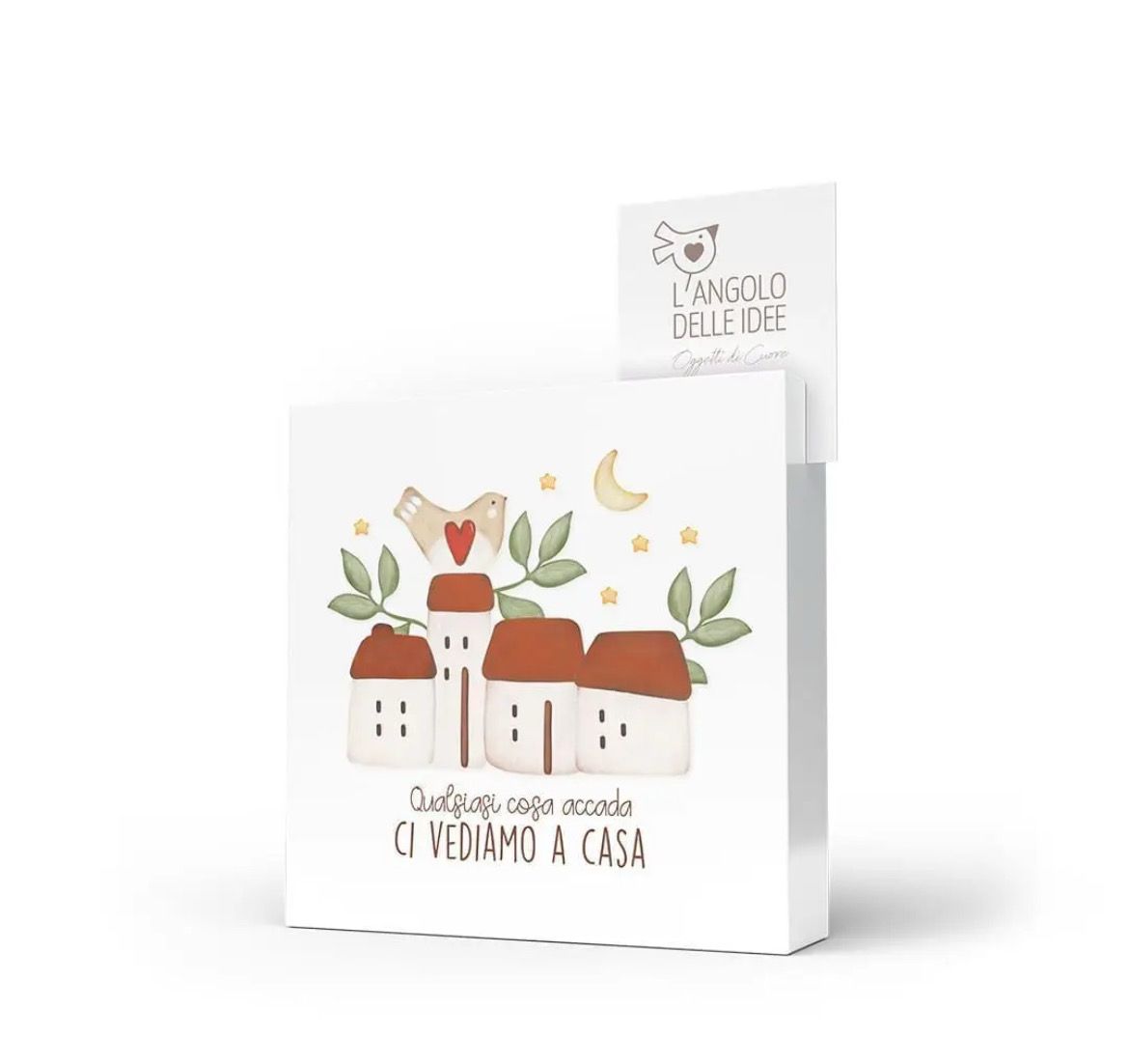 Quadro portaricordi - Qualsiasi cosa accada ci vediamo a casa