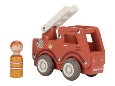 Camion dei pompieri Little Dutch con personaggio LD2528