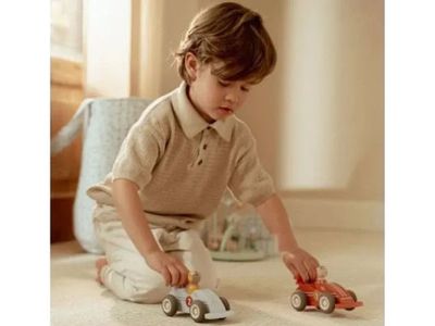 Macchinine da corsa Little Dutch con personaggi  LD2526