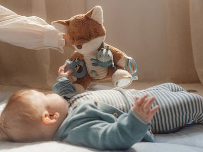Peluche multi attività volpe Little Dutch LD8918