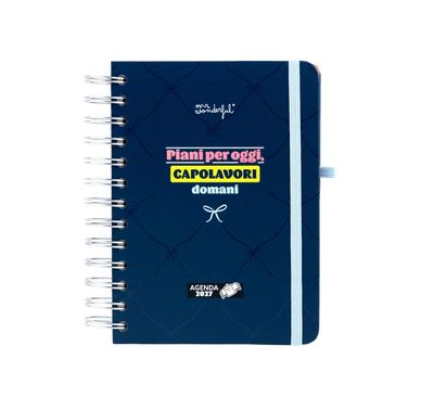 Agenda Giornaliera Piccola 2027 - Piani per oggi capolavori domani GP Mr Wonderful