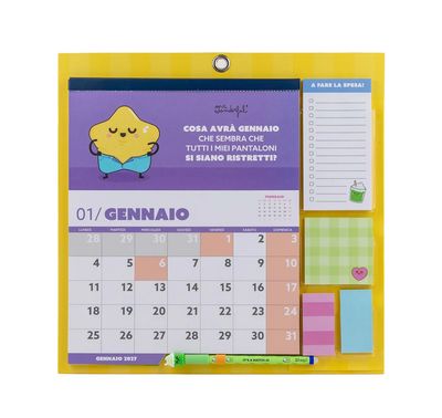 Calendario magnetico da parete 2027 - Che il bello diventi virale Mr Wonderful