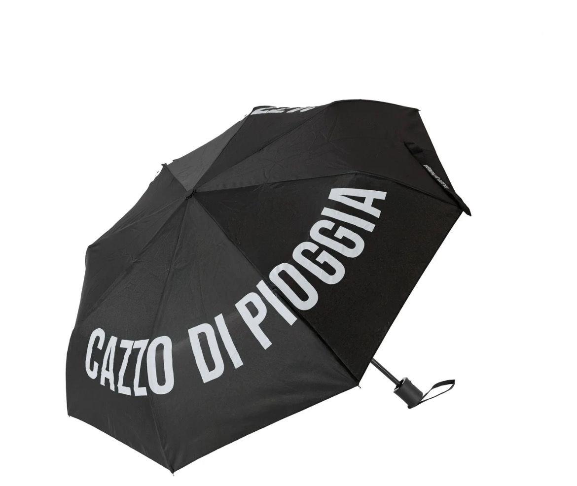 Ombrello FISURA cazzo di pioggia colore nero