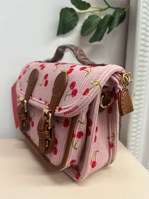 Cartella mini cherry fondo rosa Naj-Oleari cod. 61158