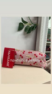 Astuccio Naj-Oleari cherry fondo rosa