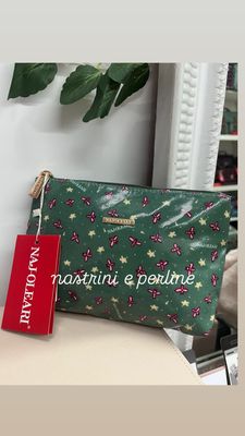 Necessaire Naj-Oleari apine fondo verde salvia