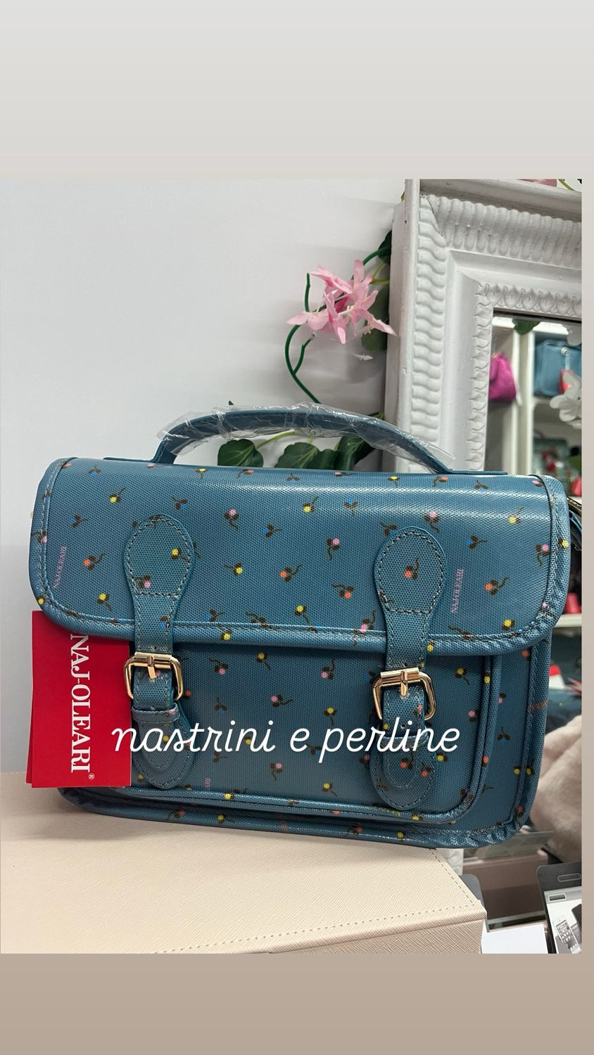 Cartella media Dotty fondo celeste Naj-Oleari cod. 61159