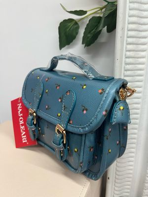 Cartella mini Dotty fondo celeste Naj-Oleari cod. 61158