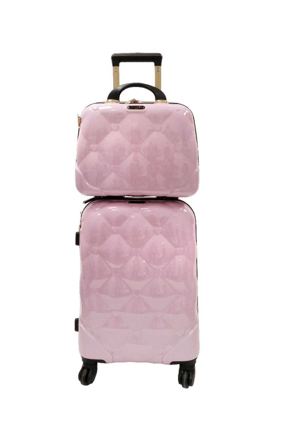 SET VALIGERIA 2PZ BUBBLE PINK ROSA Camomilla Milano cod 20119