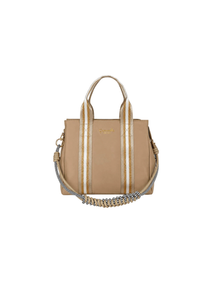 Borsa a mano No Season beige Camomilla Milano cod 37919