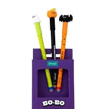 Set di 3 penne cancellabili Bo-Bo - Halloween Mr Wonderful