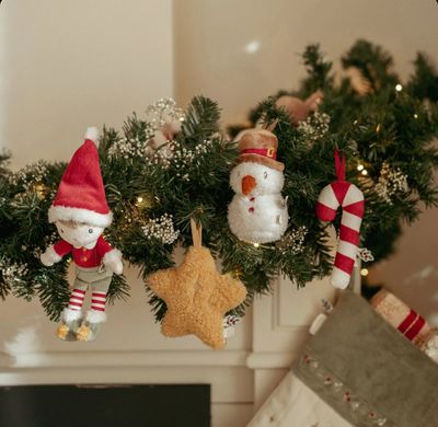 Set 4 decorazioni natalizie Little Dutch LD4877