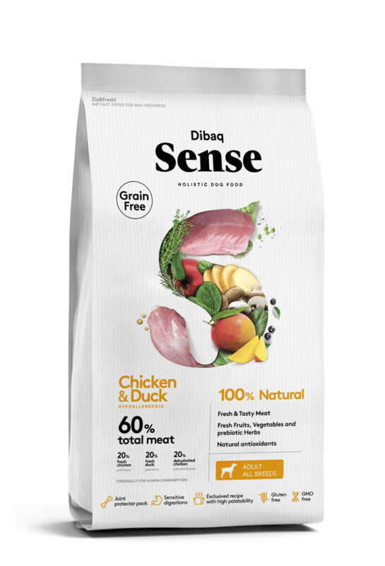 Sense Grain Free - Adult Pato & Pollo 2kg