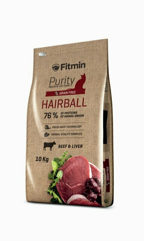 Fitmin Hairball Ternera y Hígado 1,5kg
