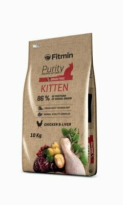 Fitmin Kitten Pollo y Hígado 1,5kg