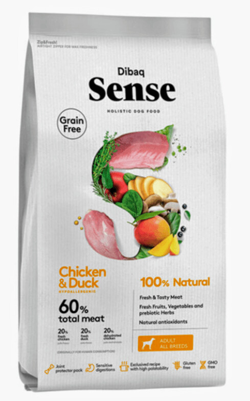 Sense  Grain Free - Adult Pato & Pollo 12 kg