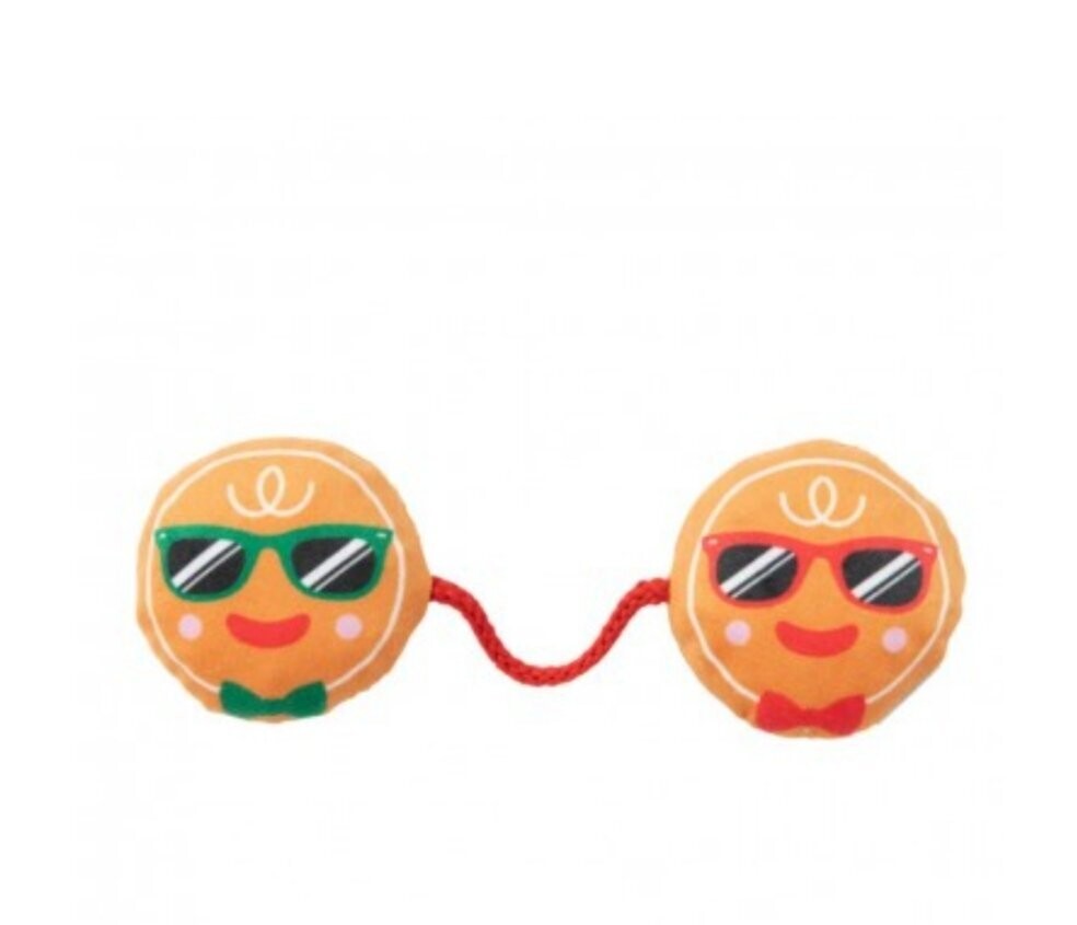 FuzzYard Xmas Cat Toy - Ginger Homies Rope