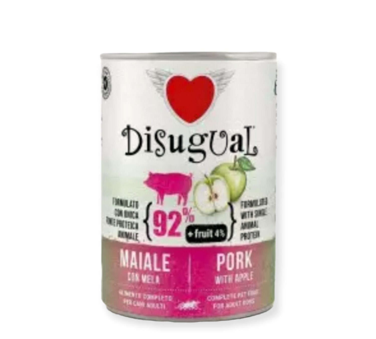 Disugual - Cerdo y Manzana 400gr