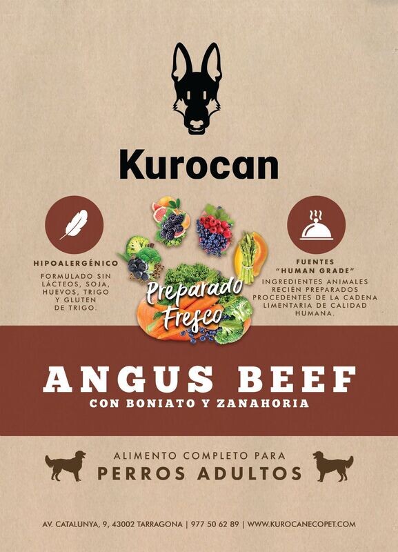 Kurocan Adulto Ternera Angus 12kg