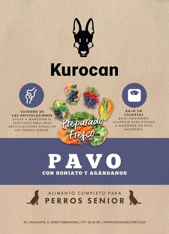 Kurocan Pavo Senior 2kg