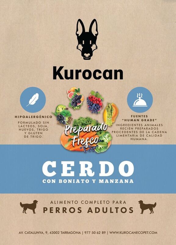 Kurocan Adulto Cerdo 2kg