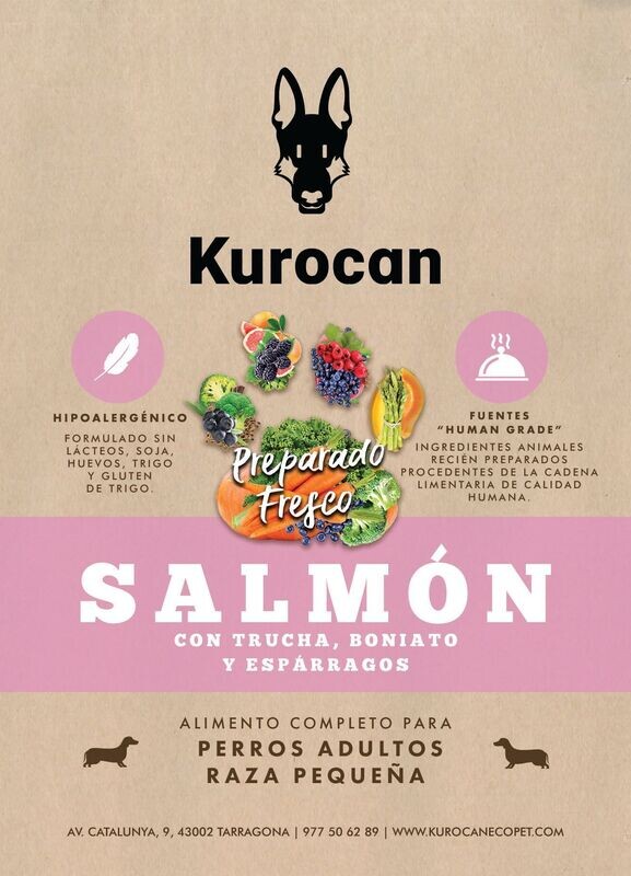 Kurocan Salmón y Trucha Mini 2kg