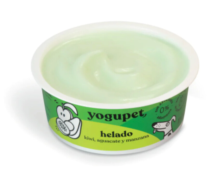 Yogupet Helado Kiwi, Aguacate y Manzana