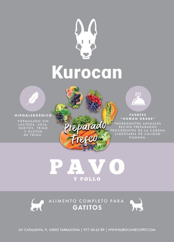 Kurocan Gatitos Pavo y Pollo 5kg