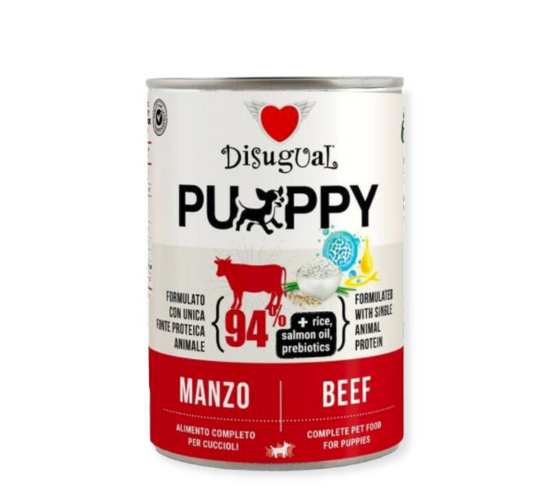 Disugual Puppy Ternera 400gr