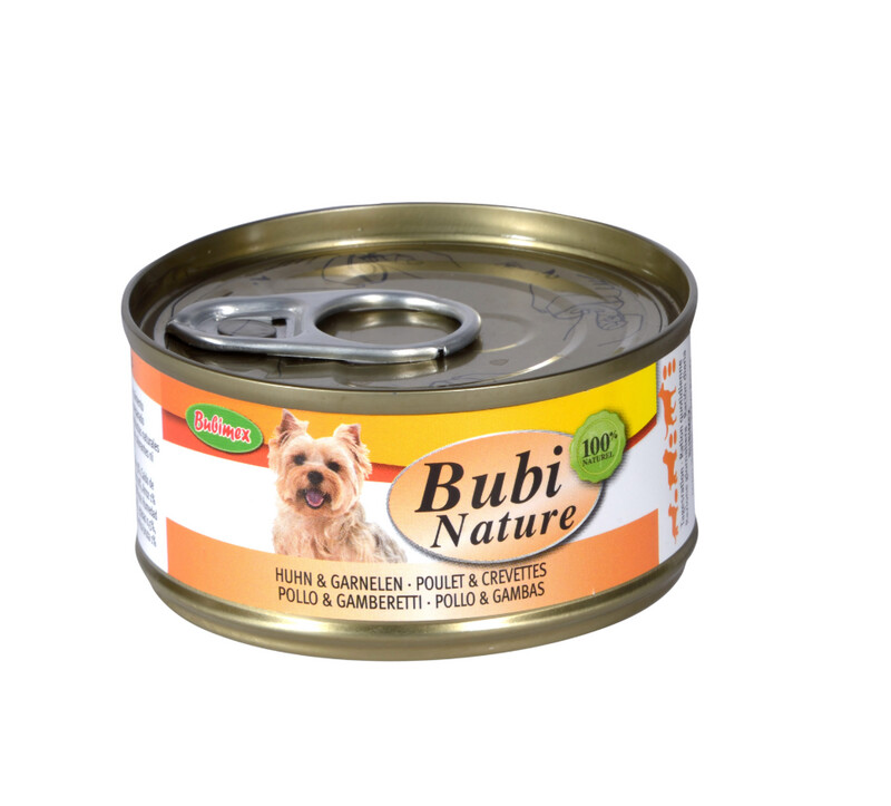 Bubi Nature Pollo y Gambas 70gr