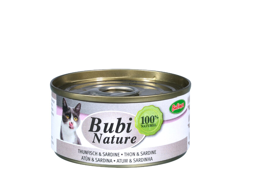 Bubi Nature Atún y Sardina 70gr