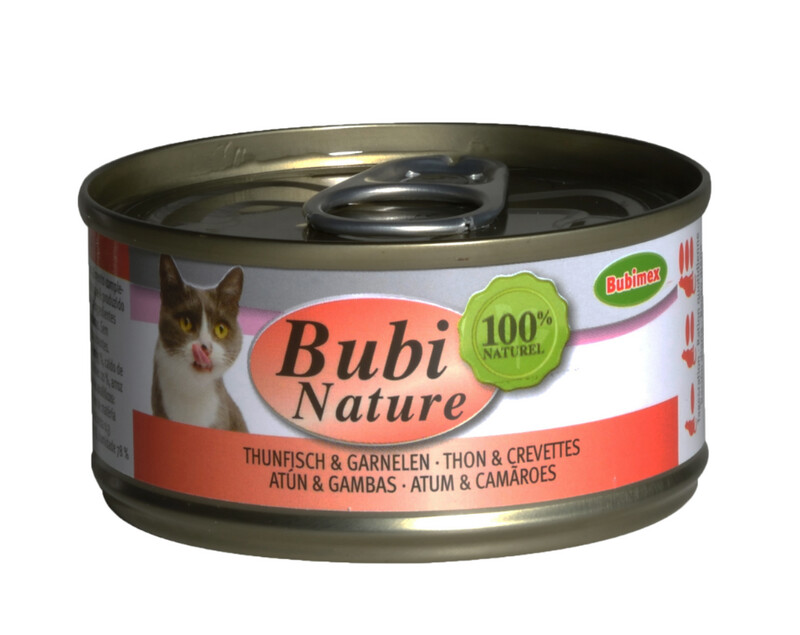Bubi Nature Atún y Gambas 70gr