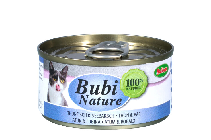 Bubi Nature Atún y Lubina 70gr