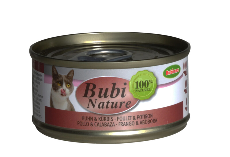 Bubi Nature Pollo y Calabaza 70gr