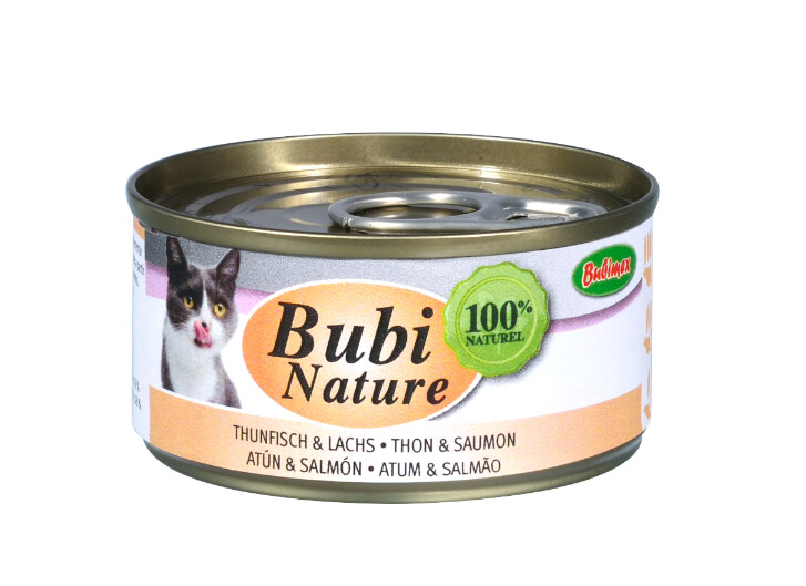 Bubi Nature Atún y Salmón 70gr