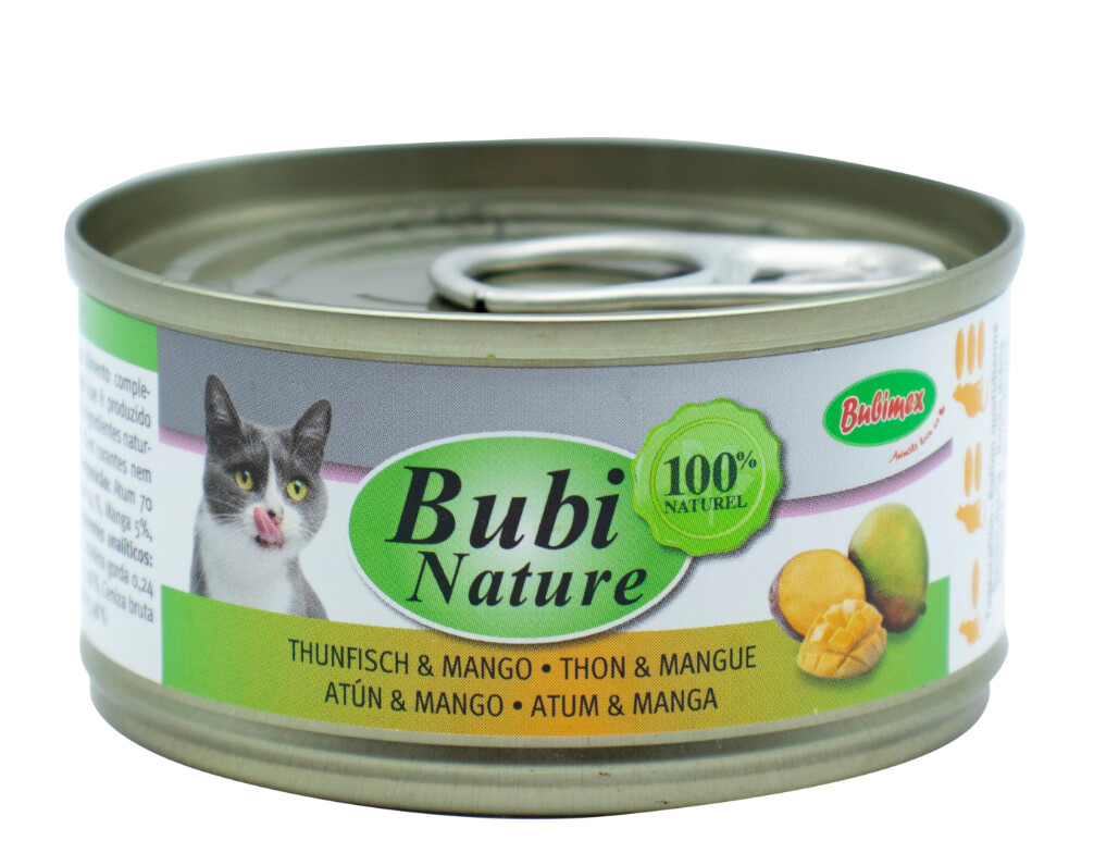 Bubi Nature Atún y Mango 70gr