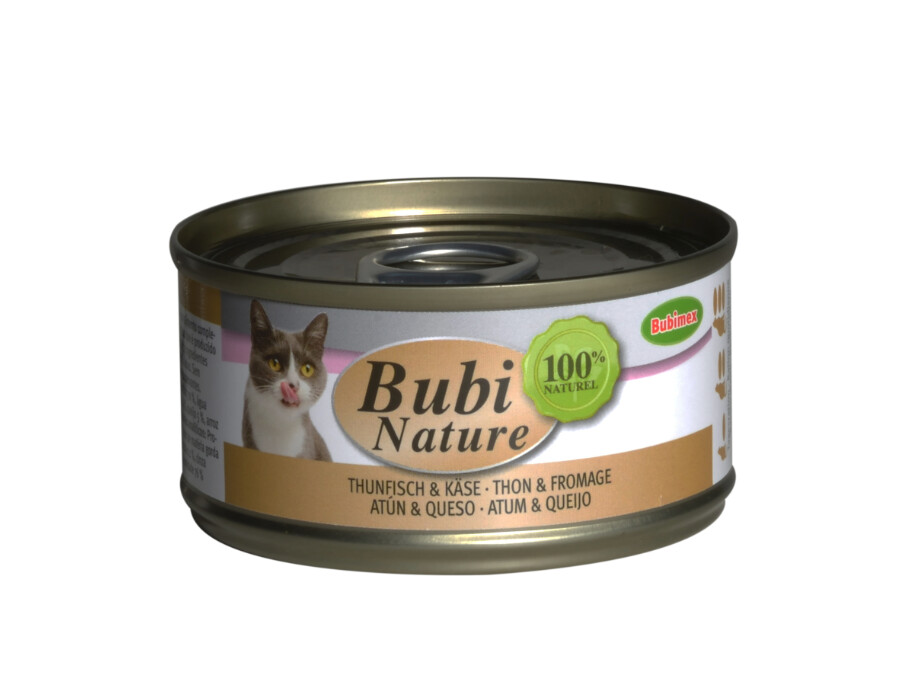 Bubi Nature Atún y Queso 70gr