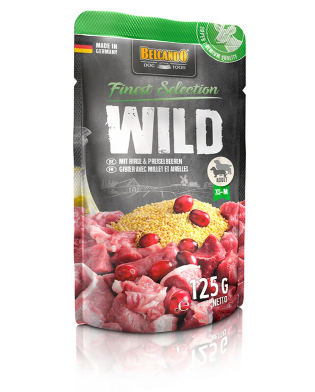 Belcando - Venado con mijo y arándanos 125gr