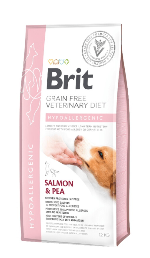 Brit Hypoallergenic Salmón y Guisante 12kg